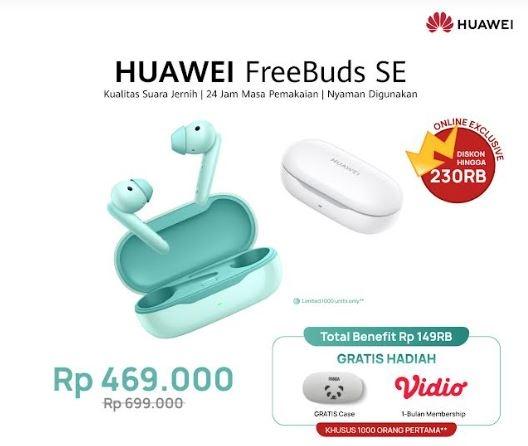 Huawei FreeBuds SE. (Huawei)