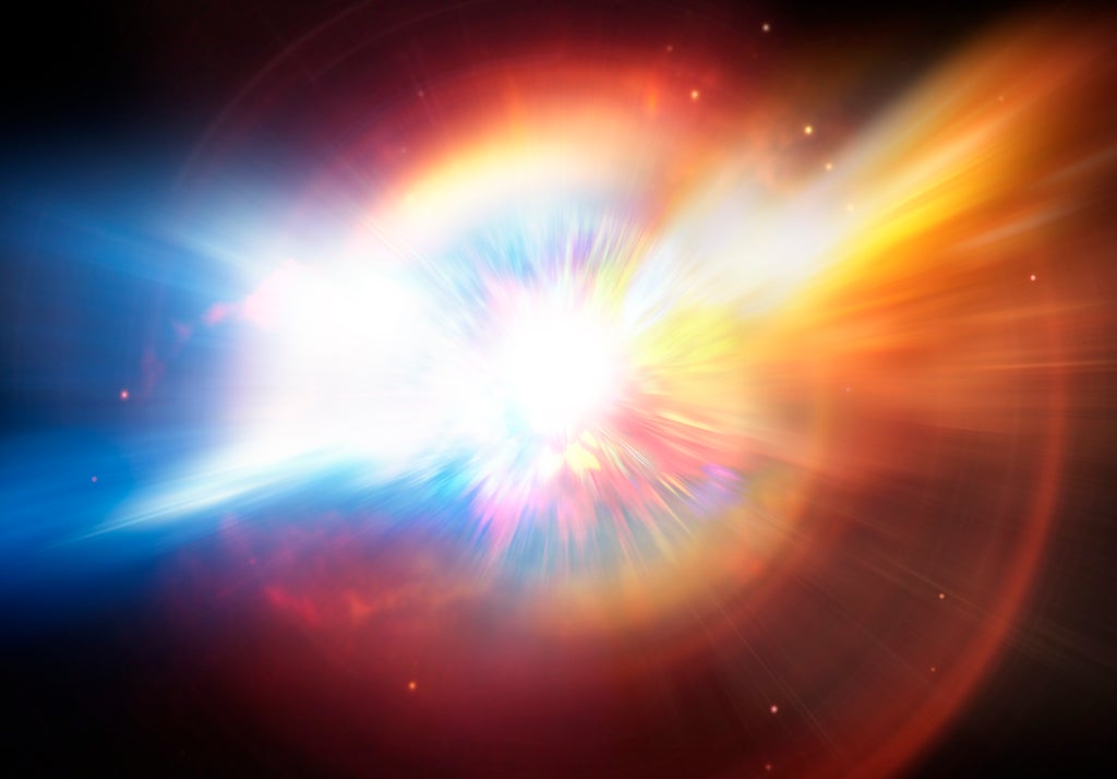 Para astronom menemukan bola api sinar X dari ledakan bintang besar