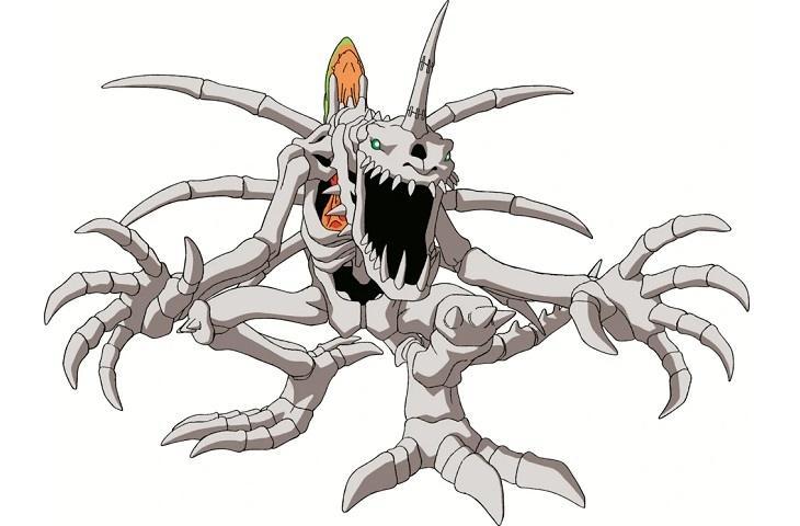Digimon - Kerangka Greymon.  (kipas)