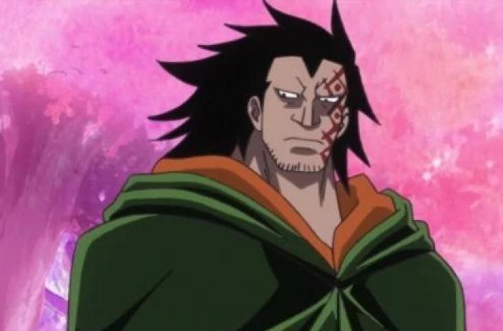 Karakter One Piece - Monkey D. Dragon.  (kipas)
